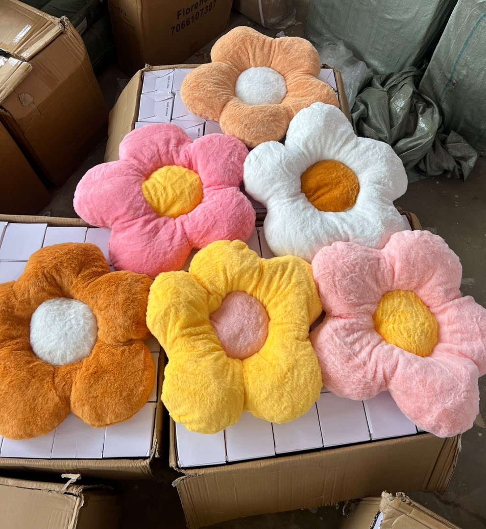 Sunflower pillow