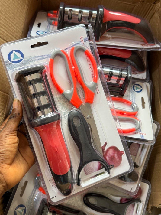 KNIFE SHARPENER SET