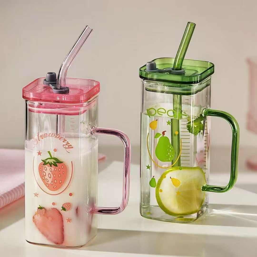 Square smoothie cup