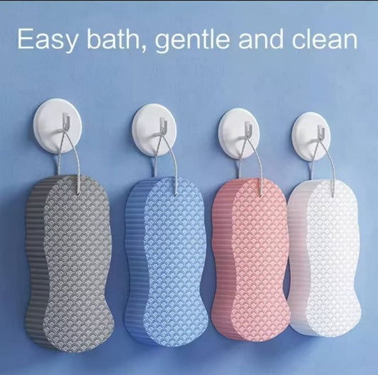 Exfoliating sponge