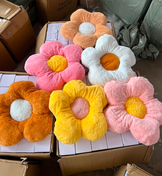 Sunflower pillow